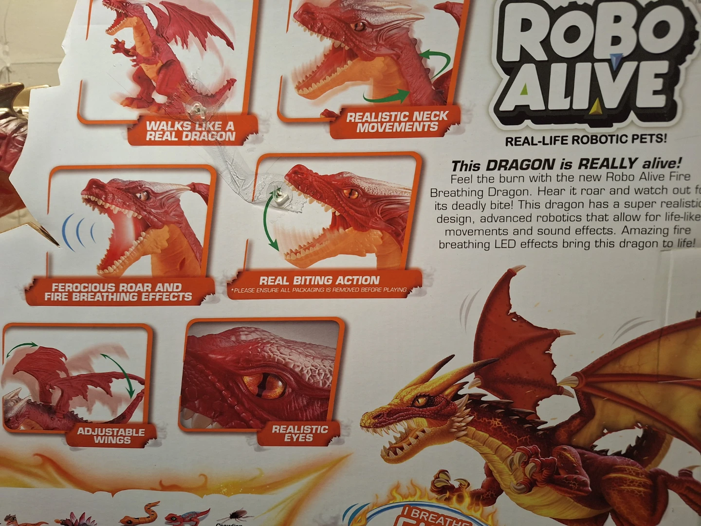 ZURU Robo Alive Fire Breathing Dragon - photo 2
