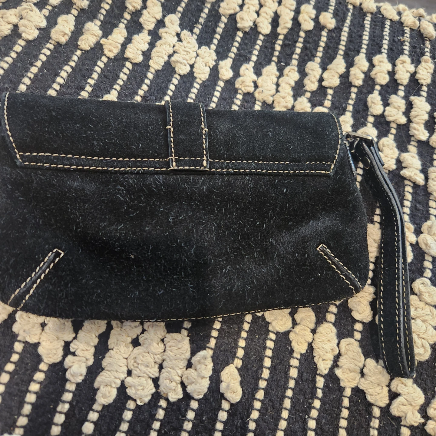 Aerosoles Black Suede Wristlet - photo 4
