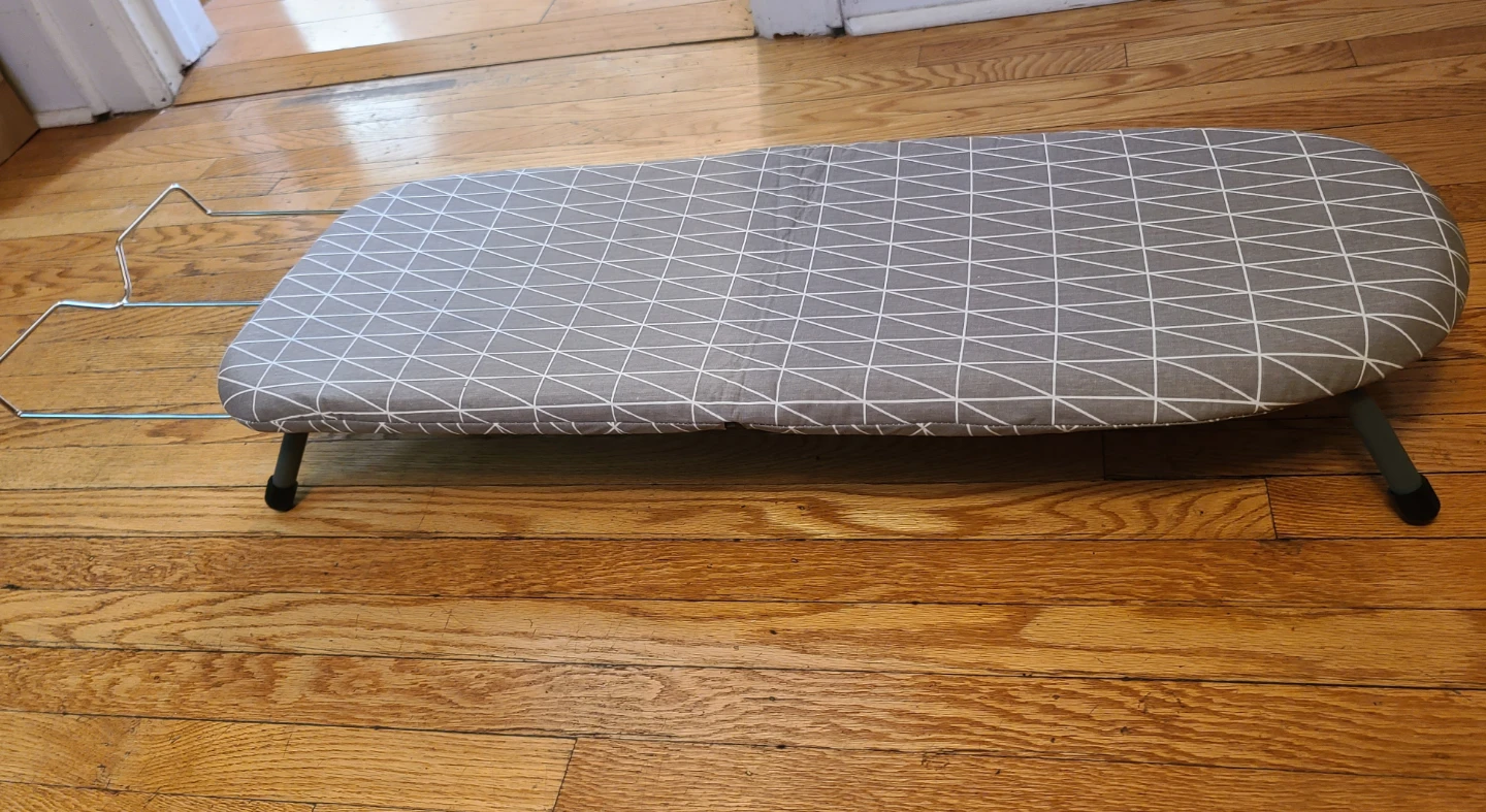 Premium Foldable Tabletop Ironing Board with Iron  Padded Cover - photo 5