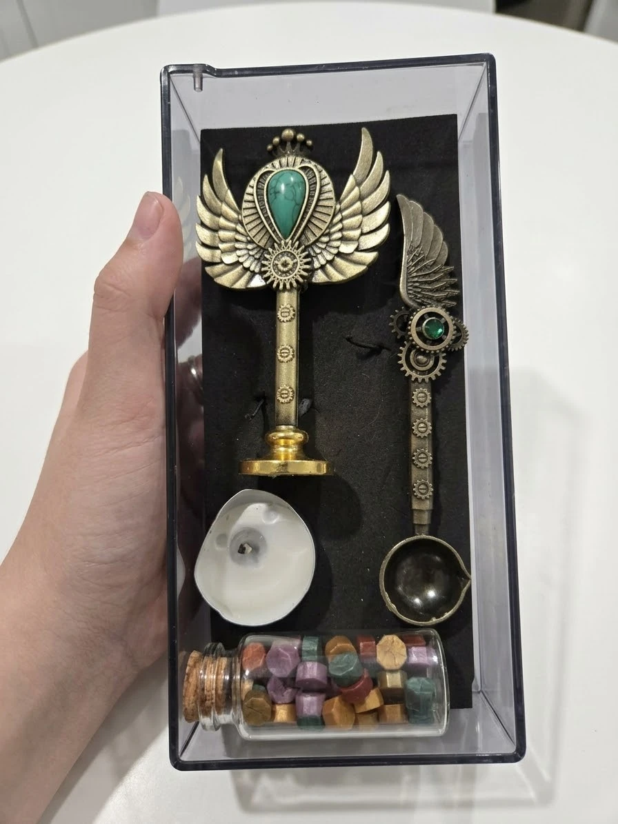 Steampunk Wax Seal Stamp Kit