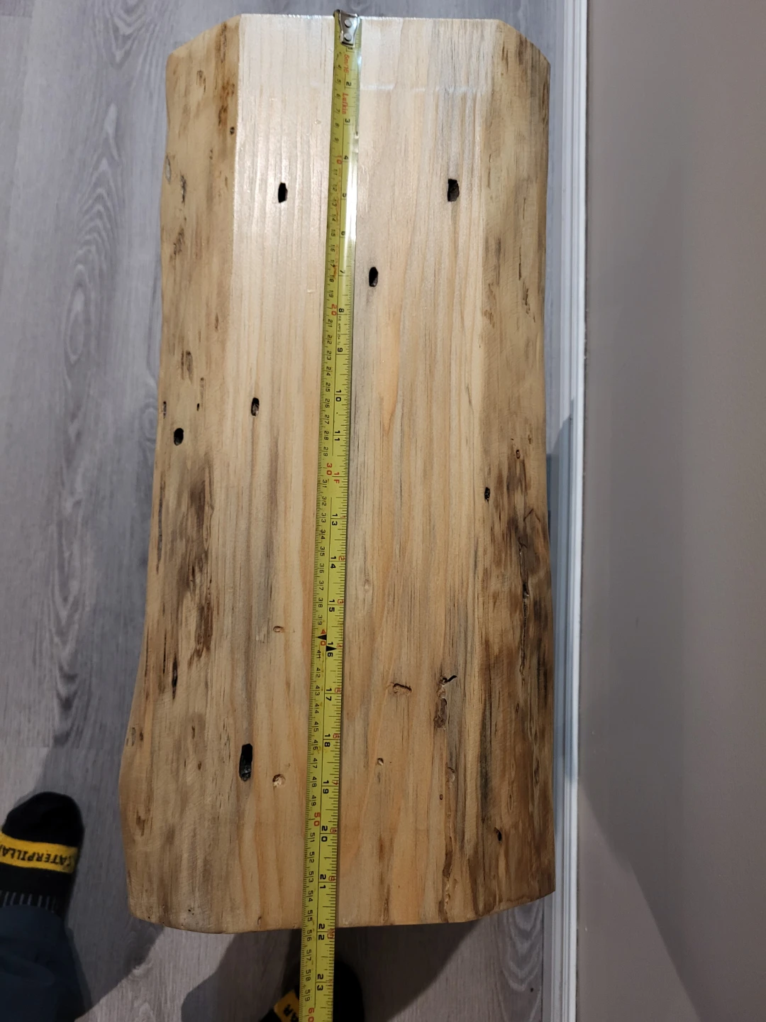 Live Edge Wooden Bench - photo 4