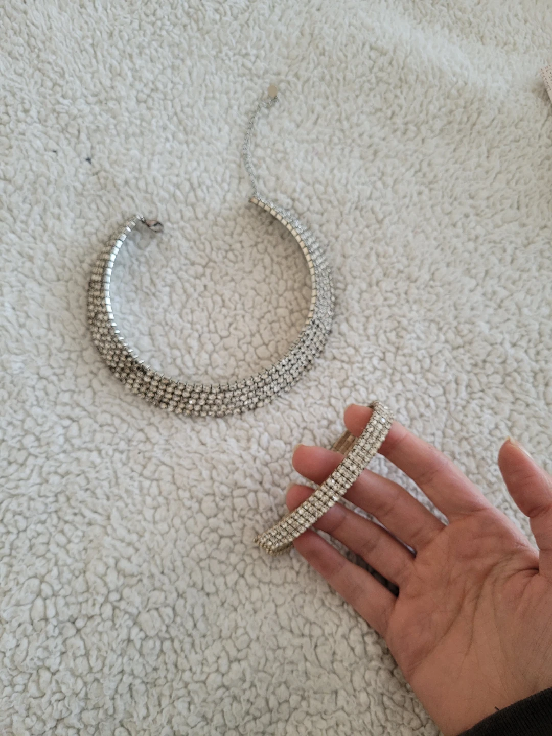 Costume jewelry choker and bracelet - photo 2