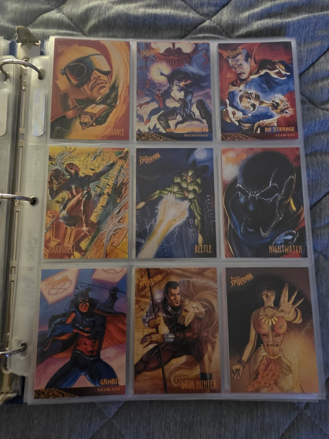 Fleer Spider-Man Trading Cards - photo 2