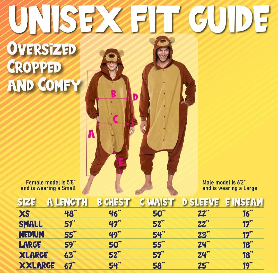 Unisex Teddy Bear Onesie - photo 3