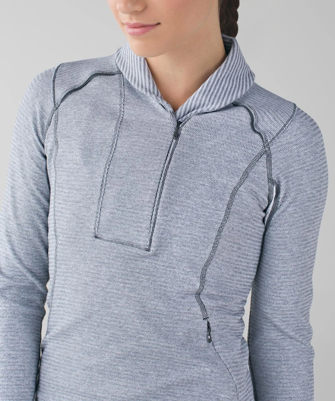 🍋 Lululemon Think Fast Pullover - Size 2 - photo 2