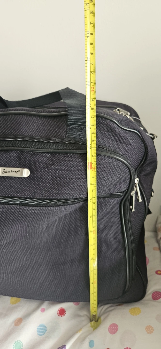 Samboro Black Rolling Laptop Bag - photo 3