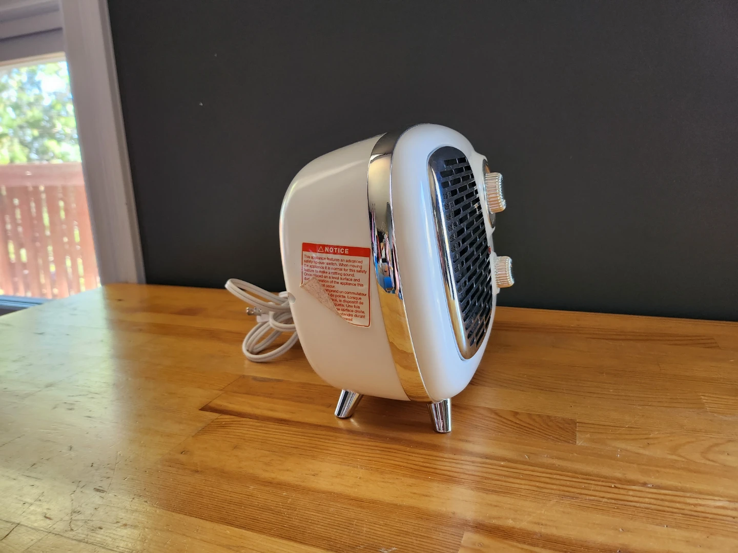 Retro Fan Space Heater *(Fan Only)* - photo 3