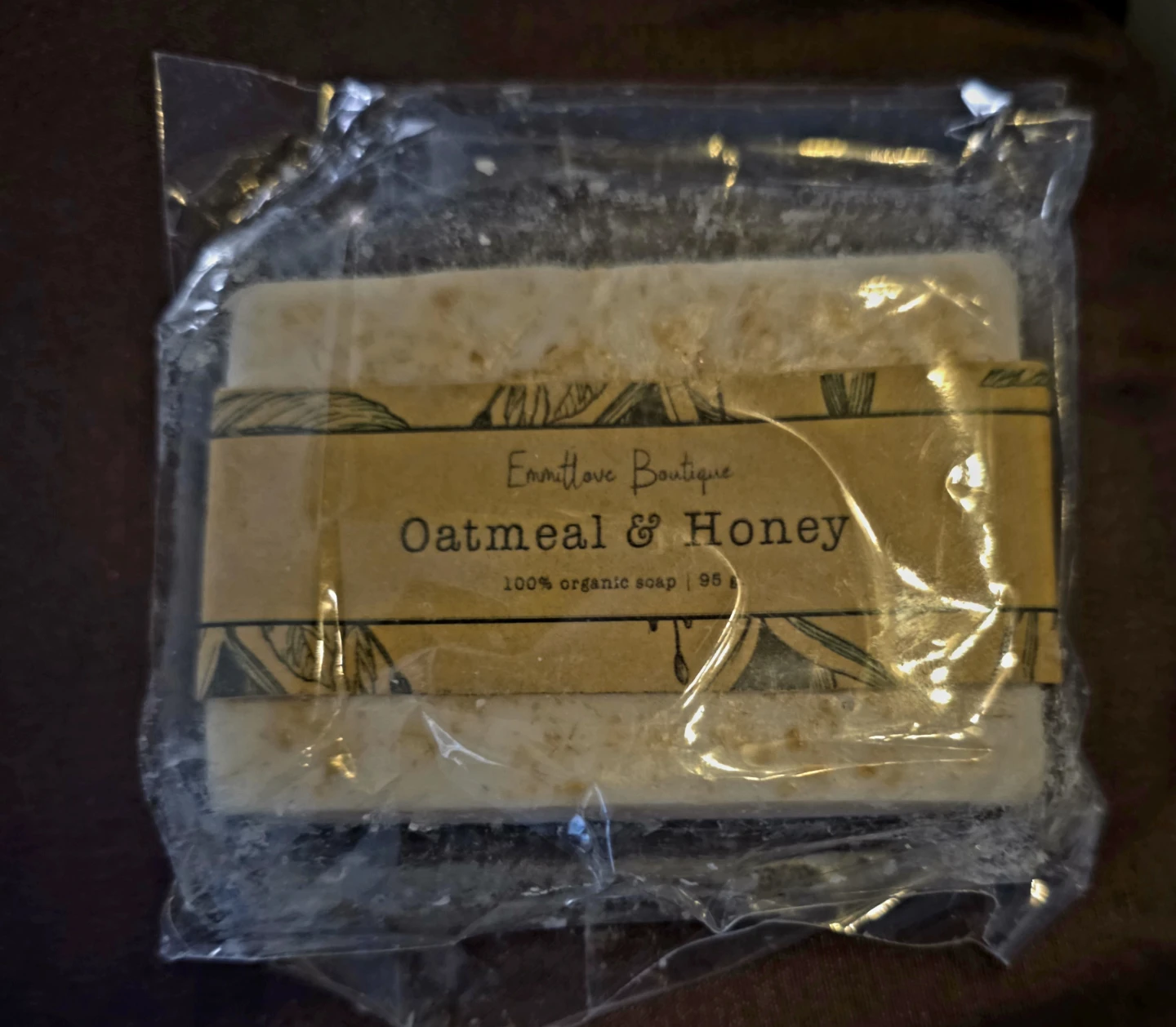 Emmitlove Boutique Oatmeal & Honey Organic Soap