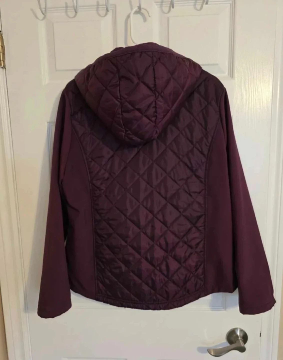 Northern Reflections Purple Quilted Jacket