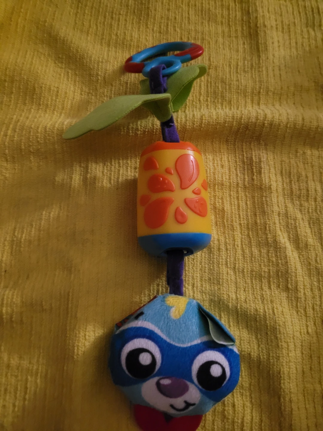 Playgro Cheeky Chime Rocky Raccoon Toy.
