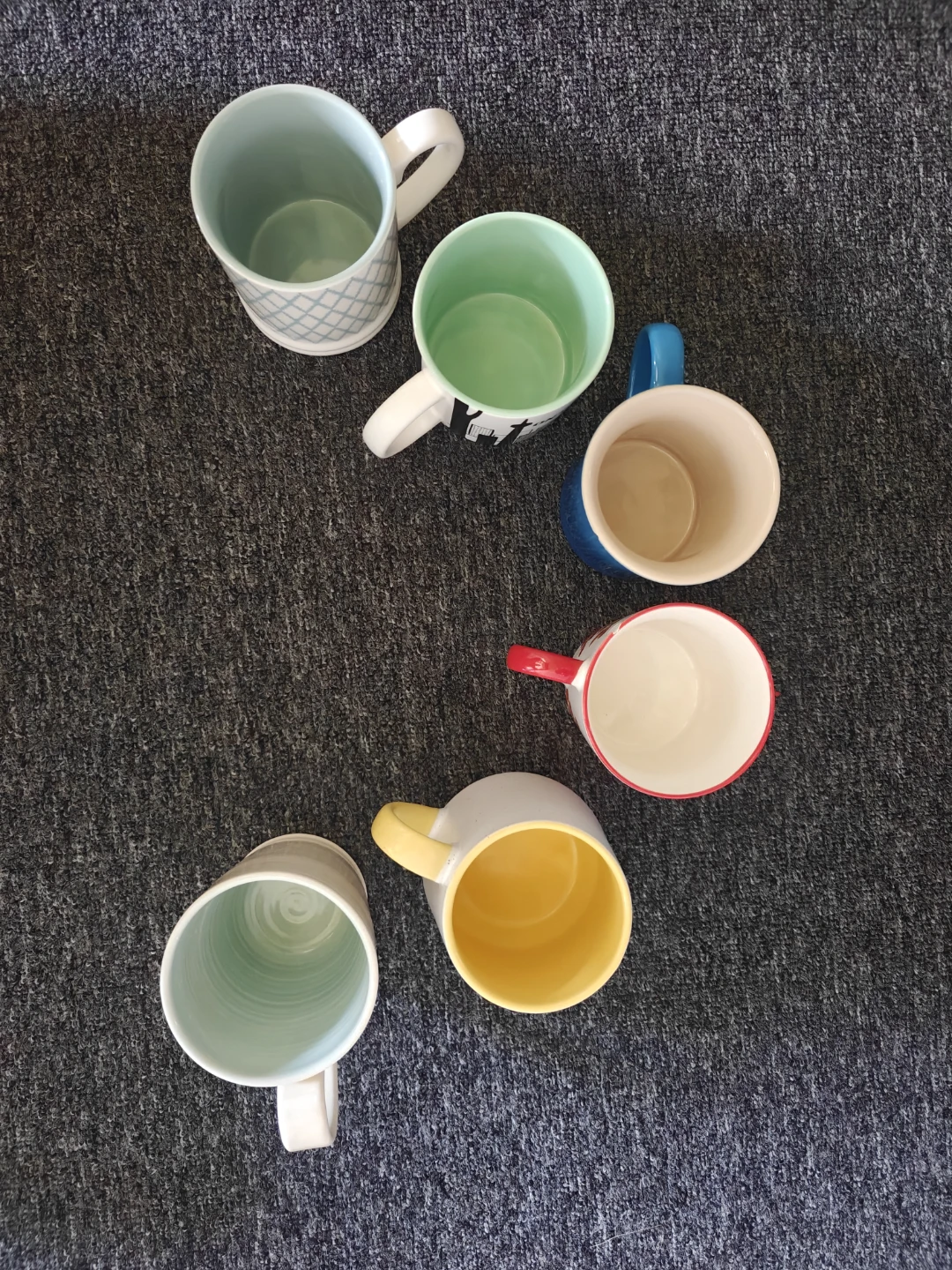 Set of 6 Assorted Ceramic Mugs - photo 2