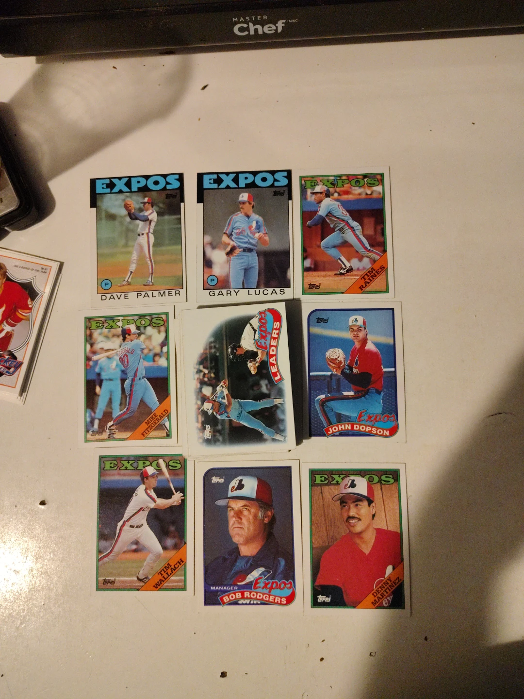 Montreal Expos 1980s 45 lot Baseball Cards