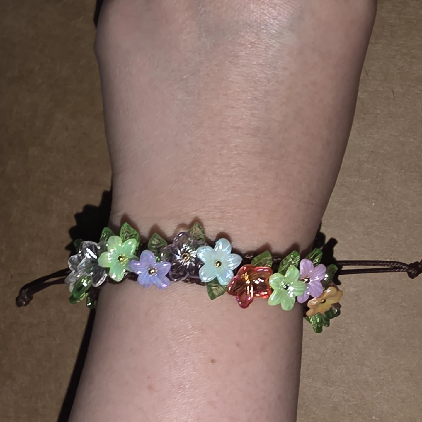 Floral Cord Bracelet - photo 5