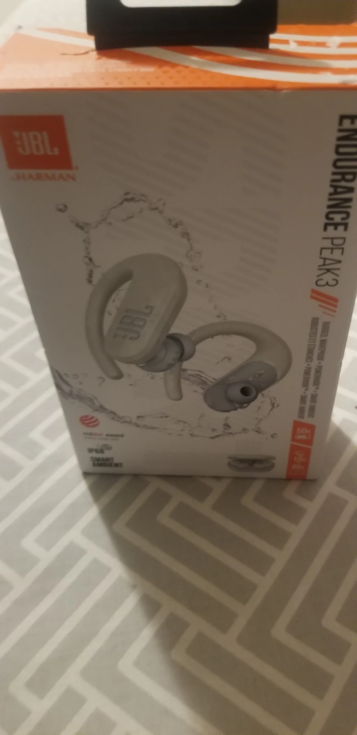 JBL Endurance Peak 3 Wireless Earbuds