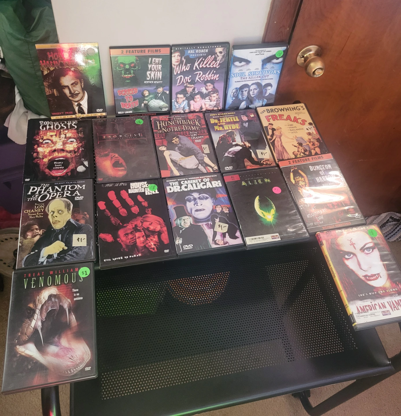 Assorted Scary Movie DVD Collection