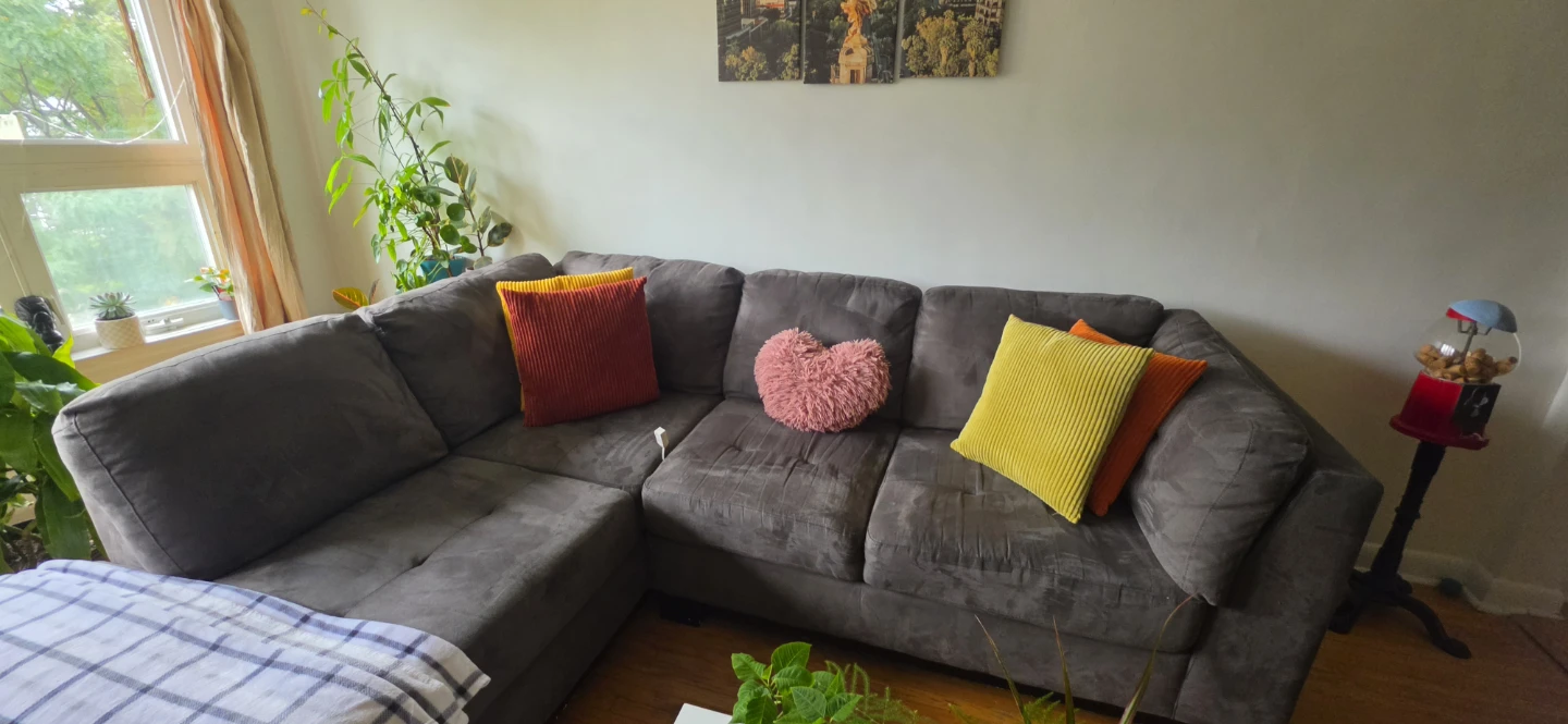 Dark Grey Sectional Sofa