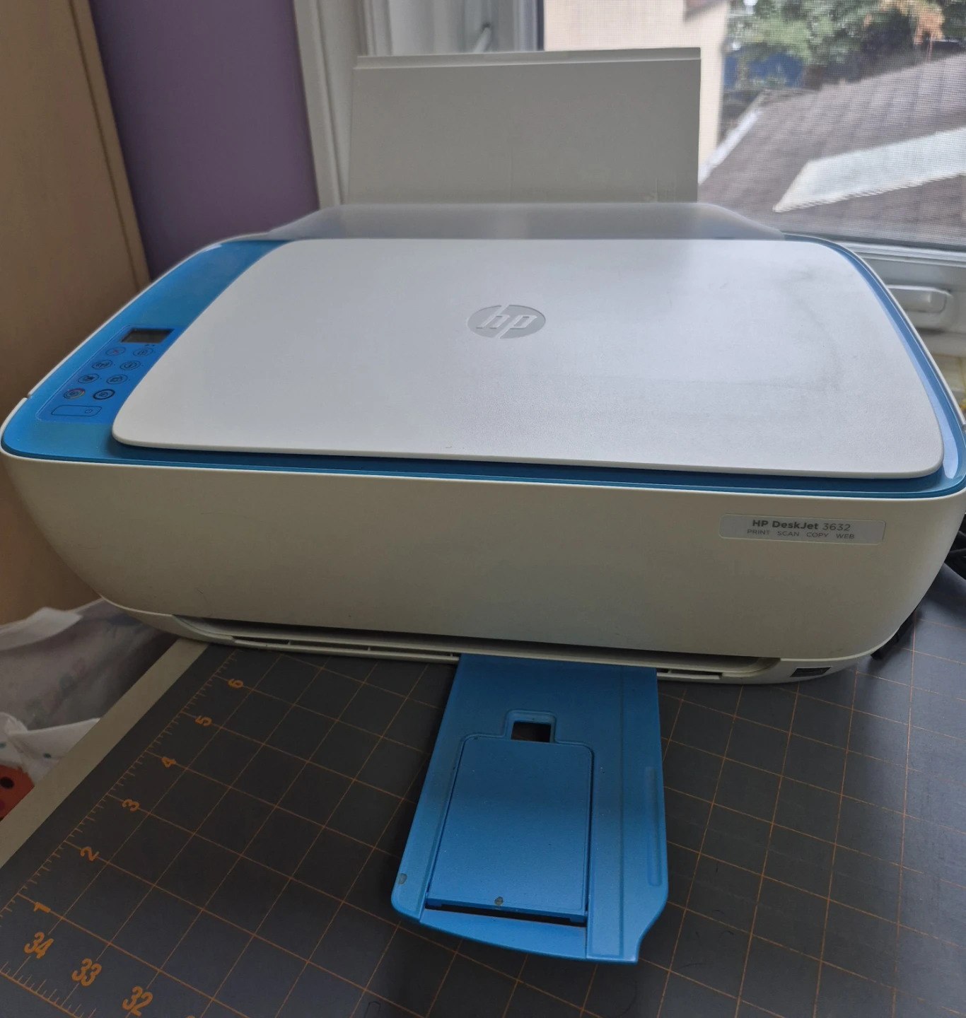 HP DeskJet 3632 Printer, used great condition - photo 4