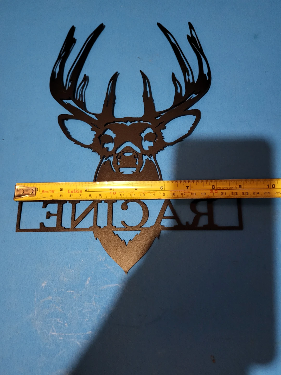 Metal Deer Wall Art Sign - photo 3