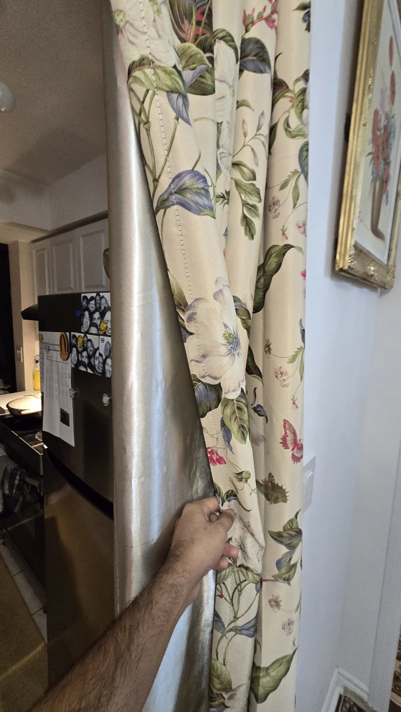 Floral Print Curtain - photo 5