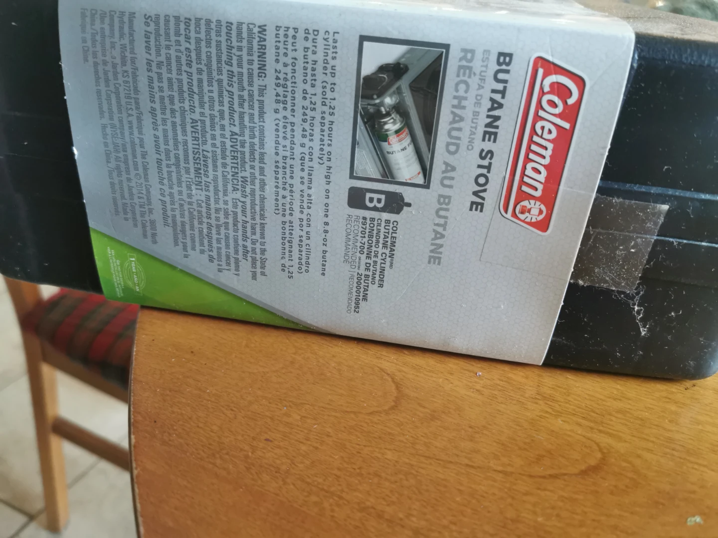 Coleman Butane Stove with Carrying Case - photo 2