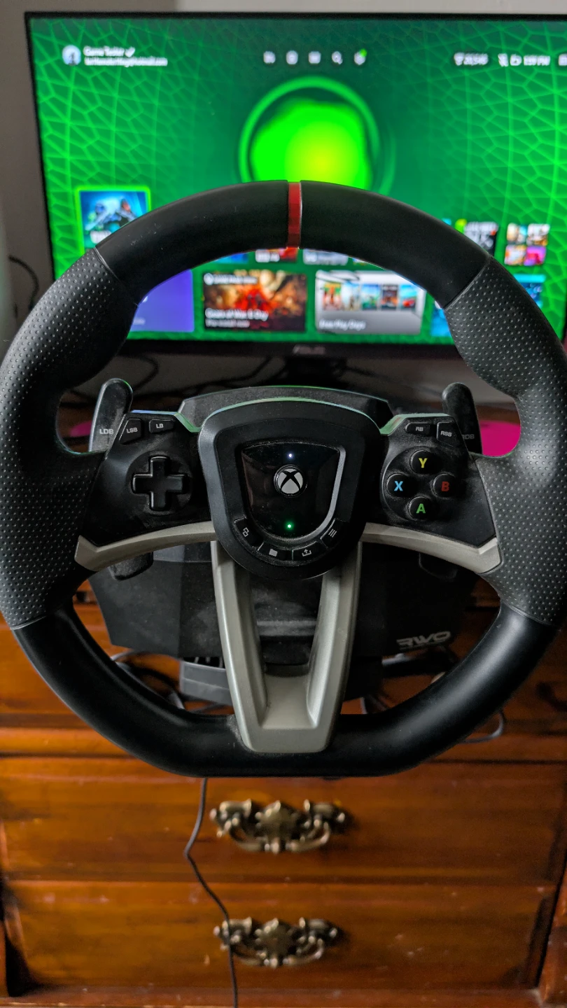 Hori Racing wheel set up for Xbox one