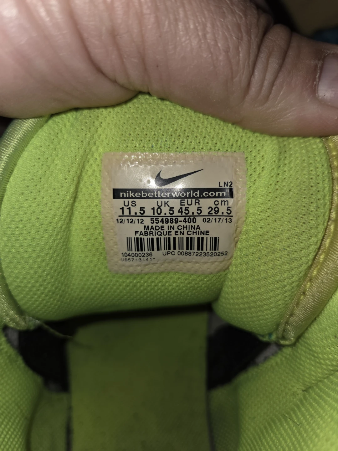 Nike Air Zoom Turf Jet '97 Sneakers in a Men's 11.5 - photo 4