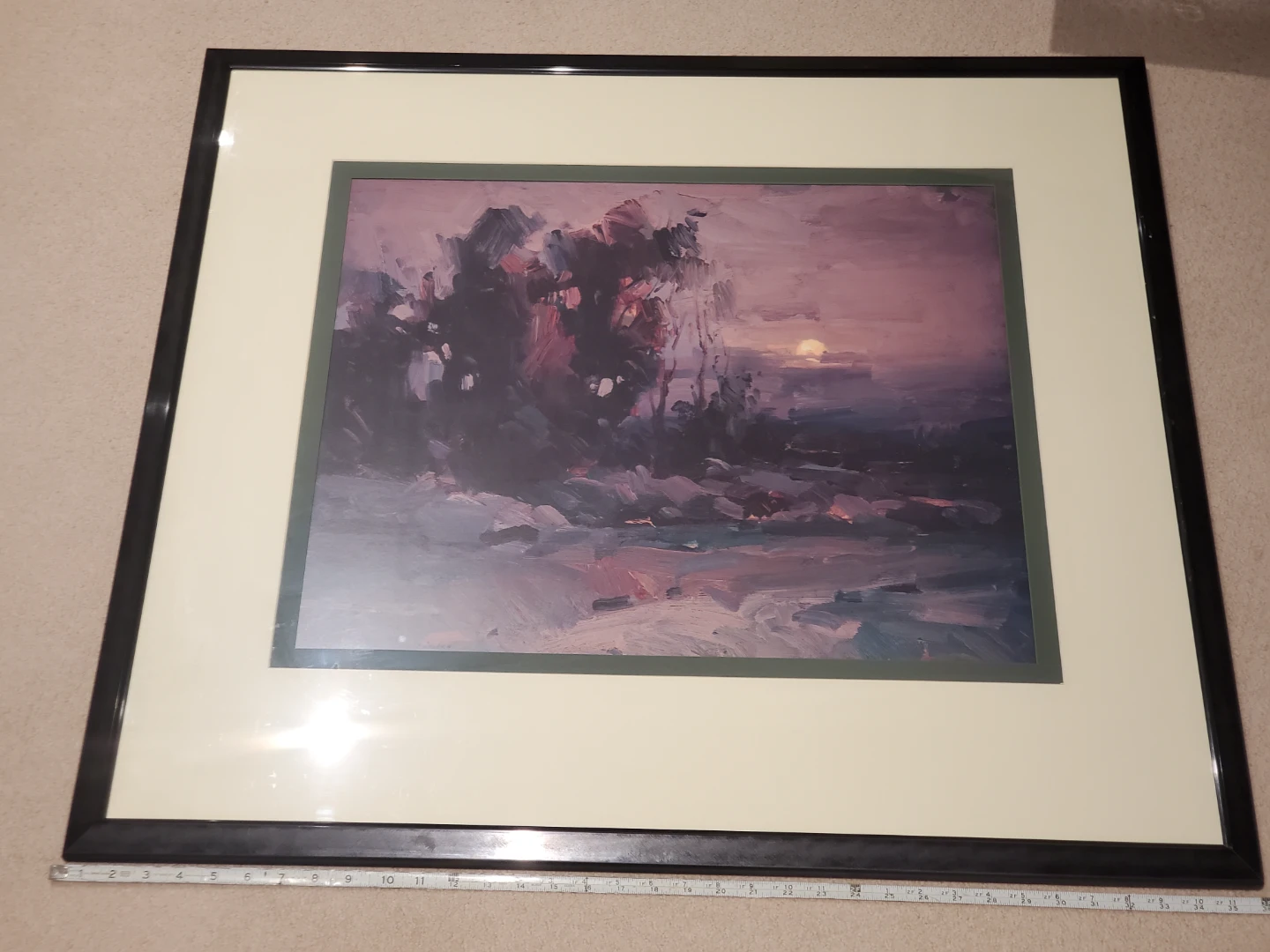 Framed Landscape Print - photo 2