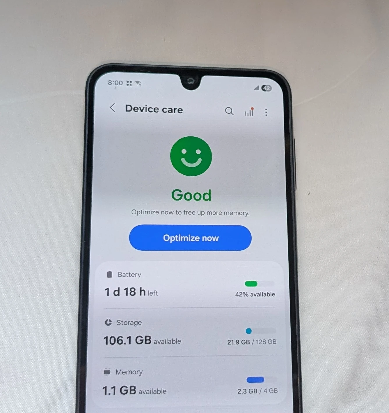 Samsung Galaxy A16 5G 128GB AT&T Cricket Phone - photo 3