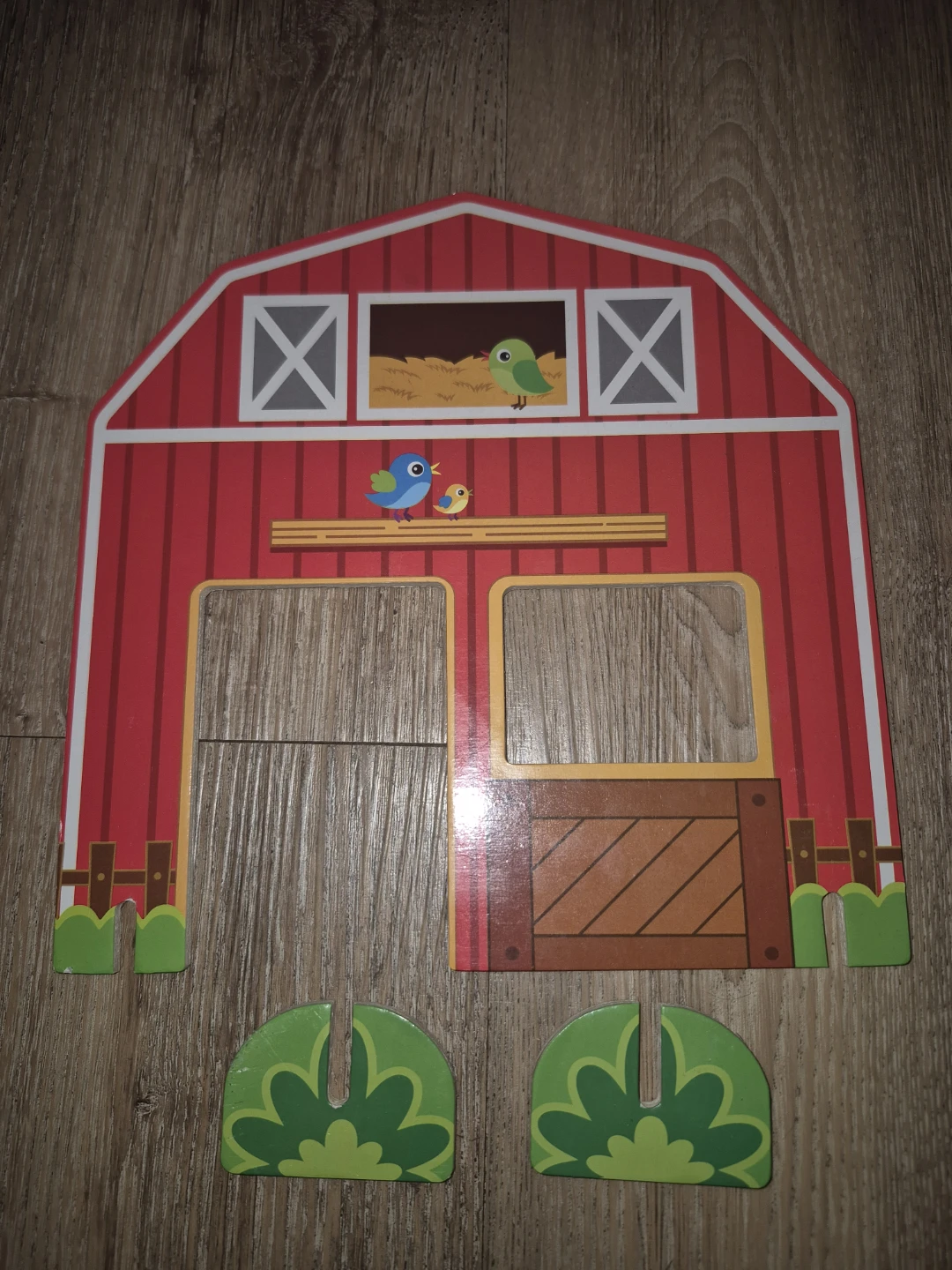 Wooden Farm Playset with Animal Figures - photo 4
