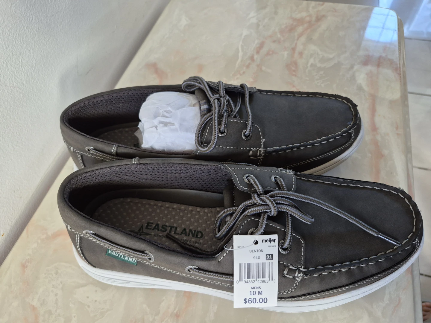 Eastland Benton Boat Shoes Size 10 M