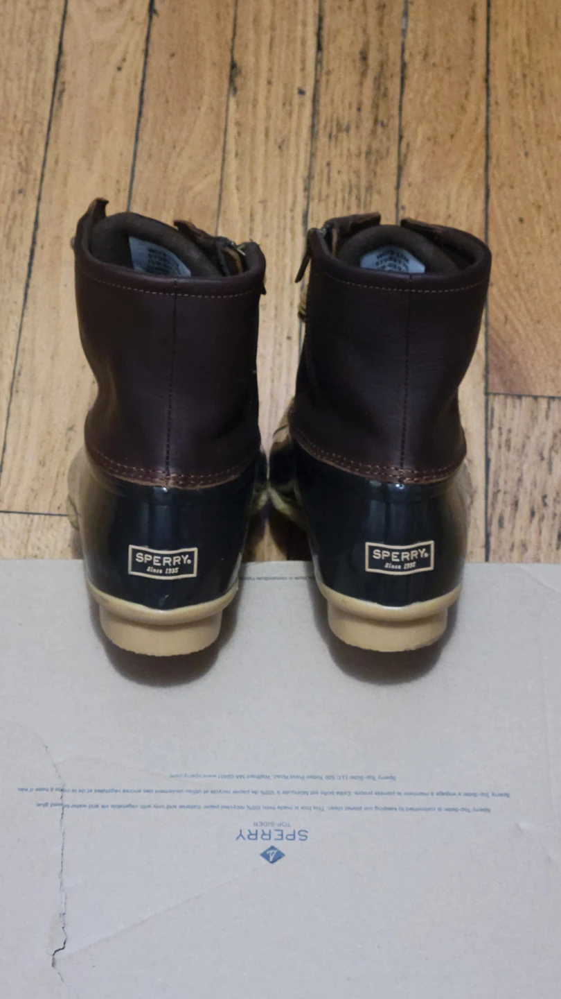 NEW Sperry Saltwater STS91176 Duck Boots shoes Women's Size 12 - photo 5