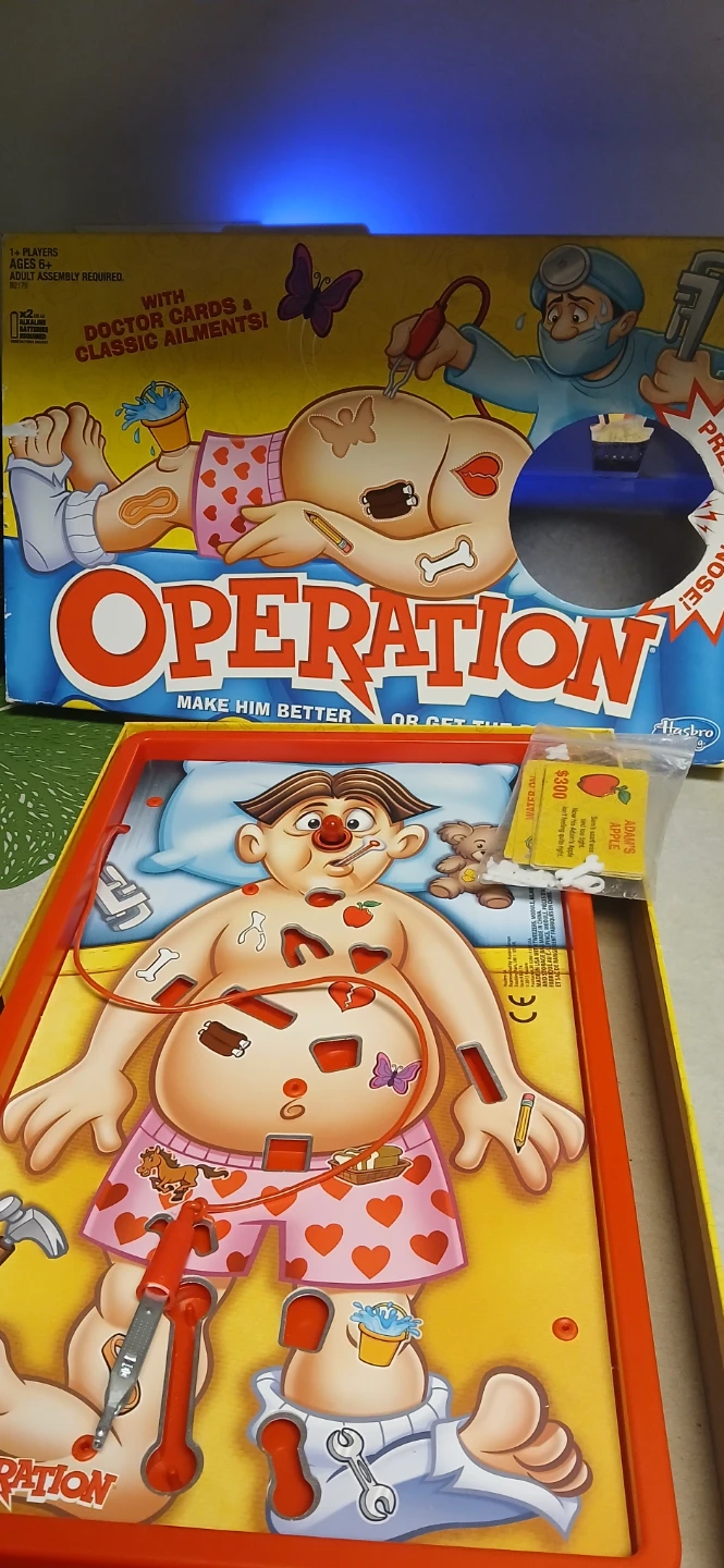 Hasbro Operation Board Game