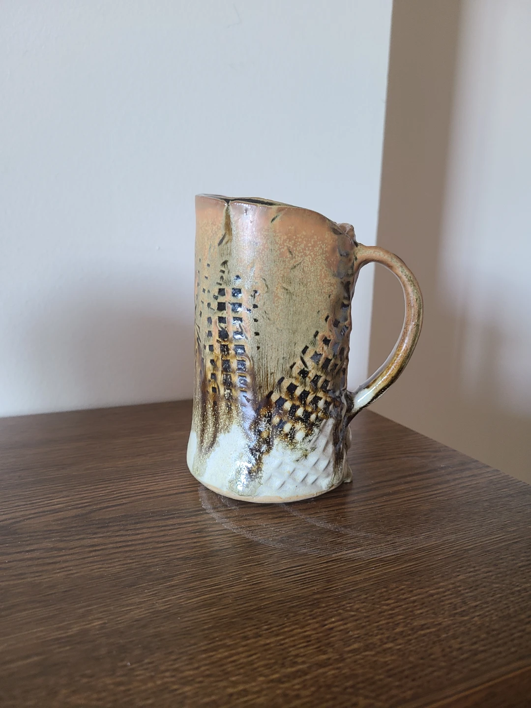 Handmade Textured Ceramic Mug