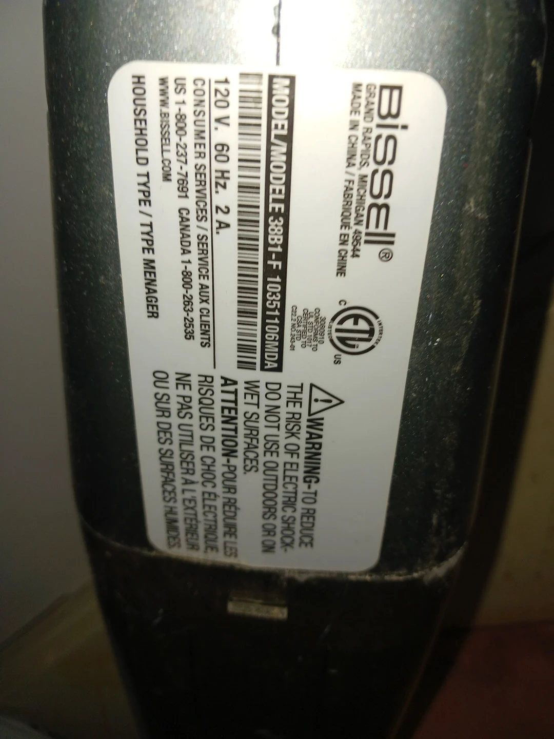 Bissell vacuum - photo 5