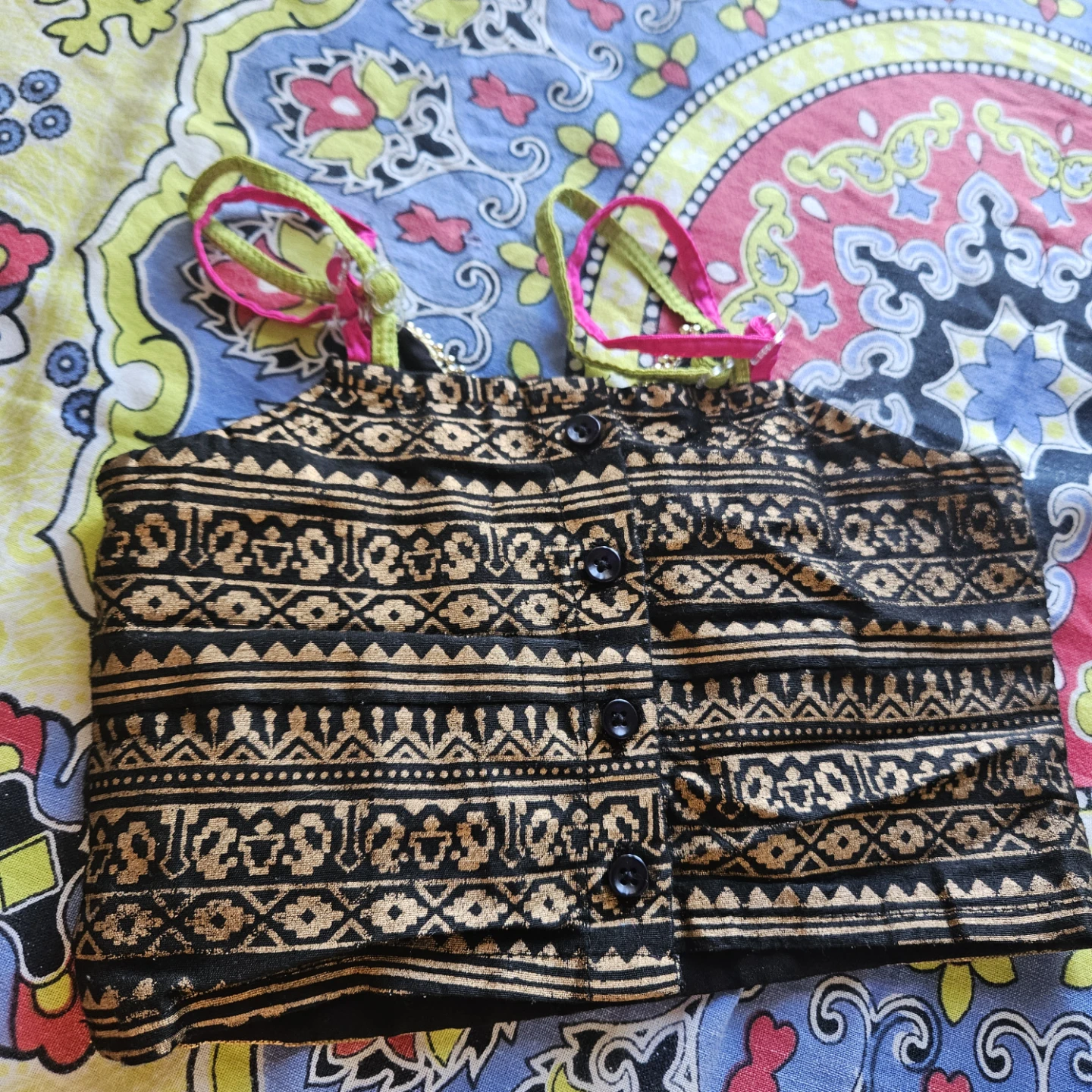 Girls ethnic crop top and palazzo set size 6-12month - photo 5