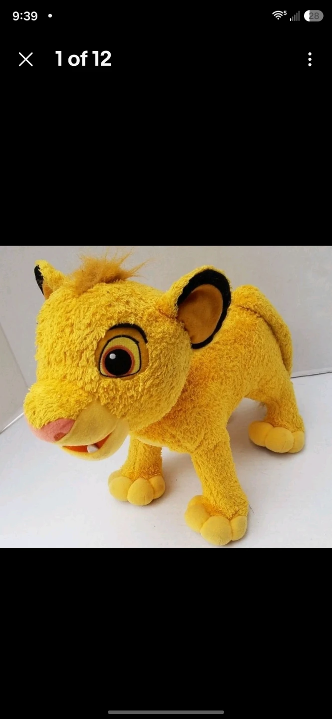 Disney The Lion King Simba Plush Toy - photo 3