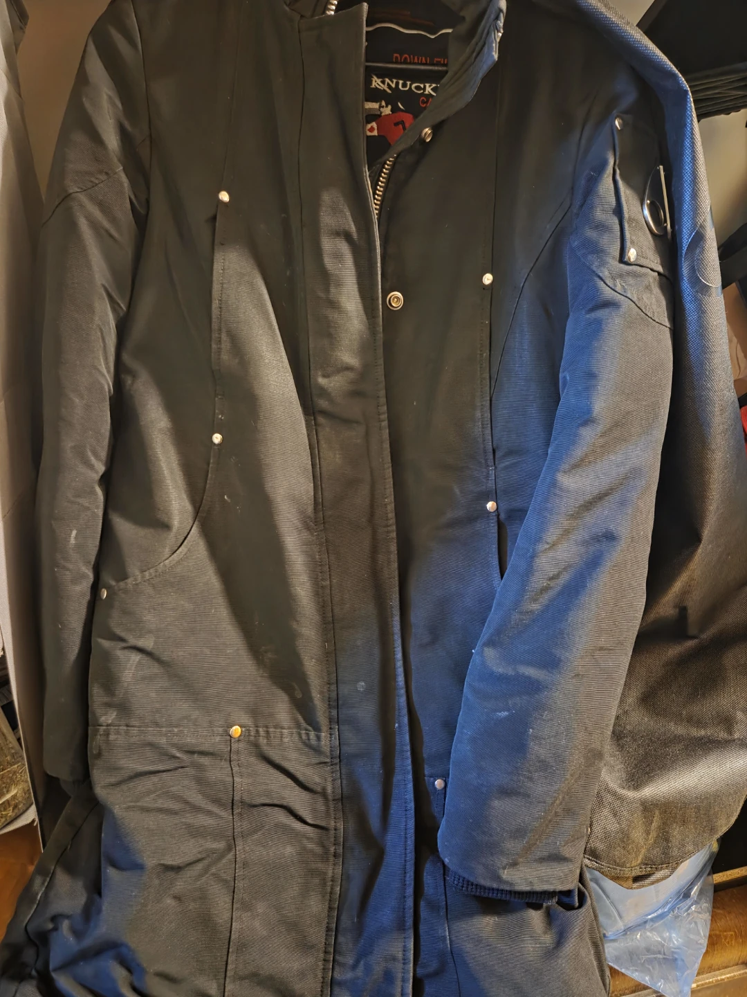 Moose Knuckles Winter Jacket - Black - Size S - photo 3