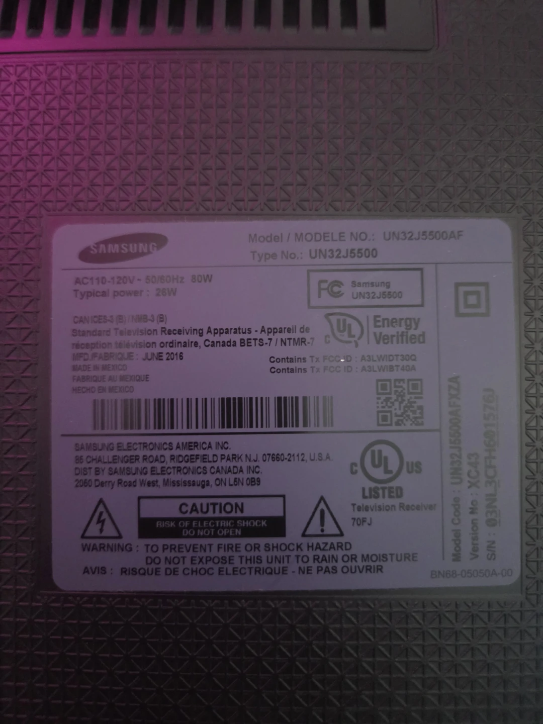 Samsung 32-inch LED TV UN32J5500 - photo 5