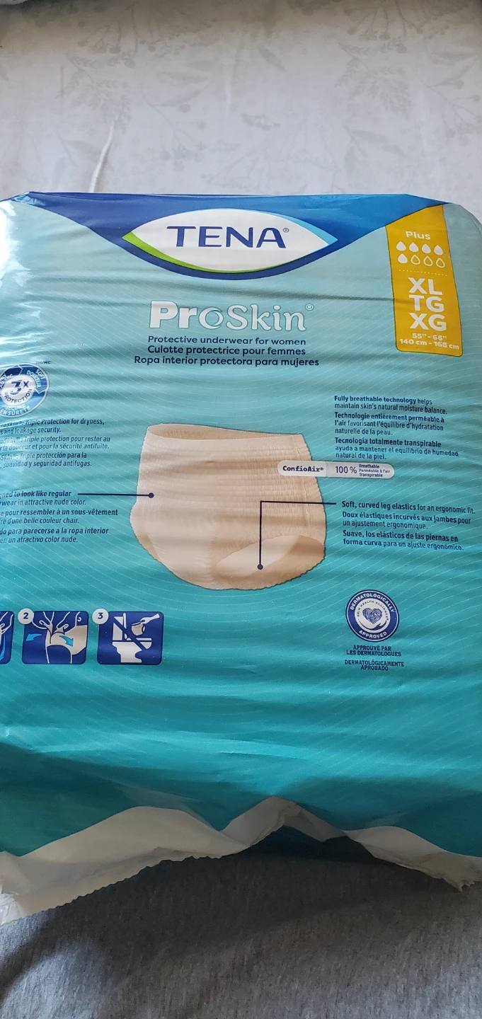 TENA ProSkin Protective Underwear for Women, XL - photo 2
