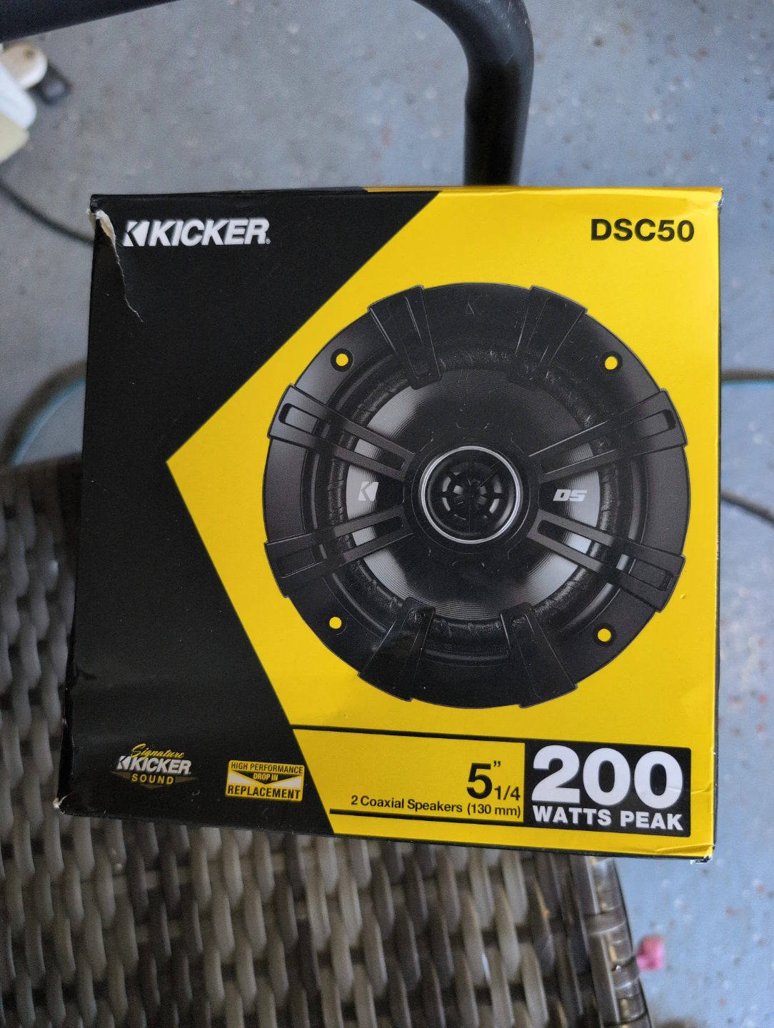Kicker DSC50 5.25-Inch Coaxial Speakers