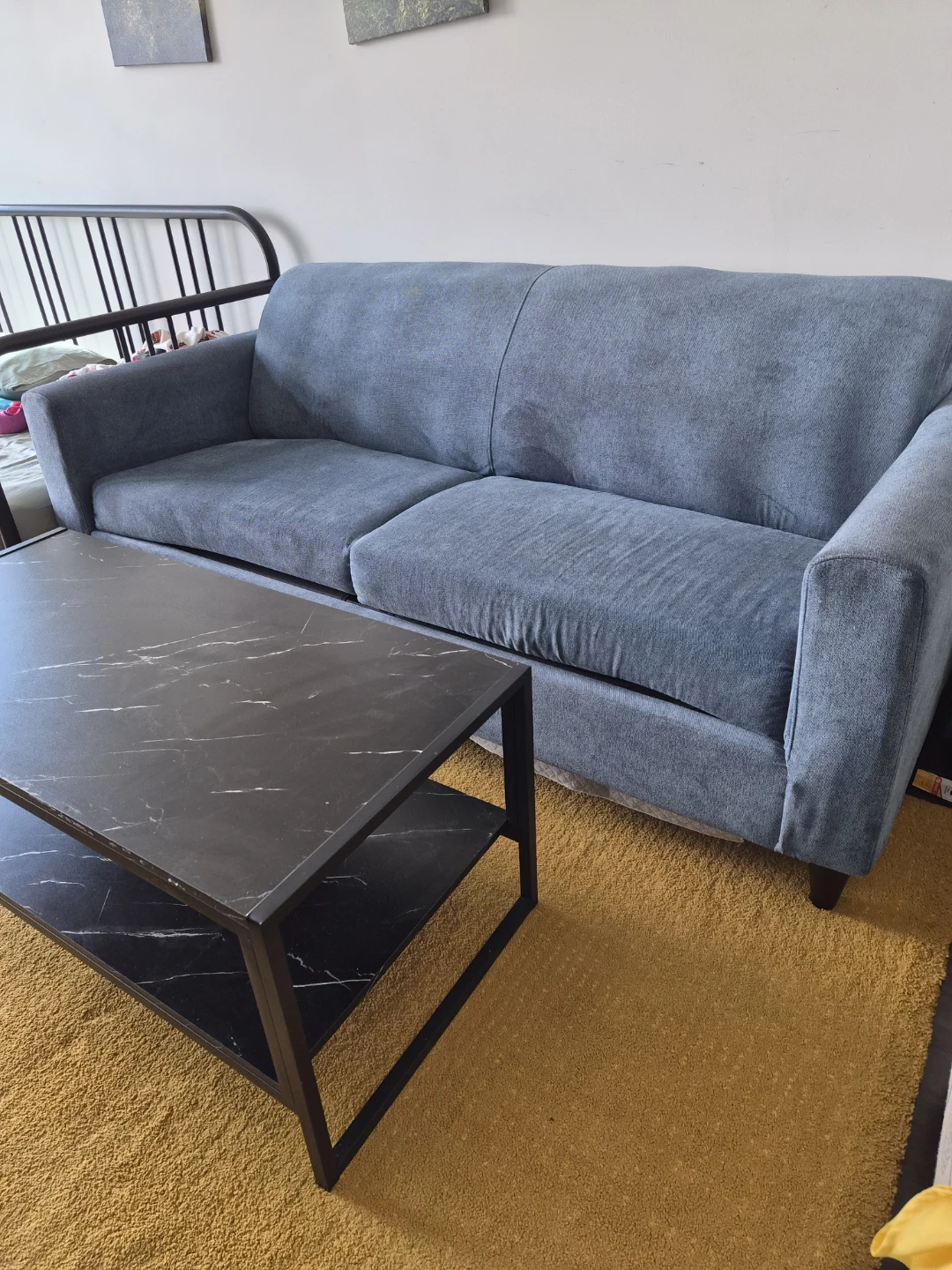 Memory Foam Pull-Out Sofa Bed