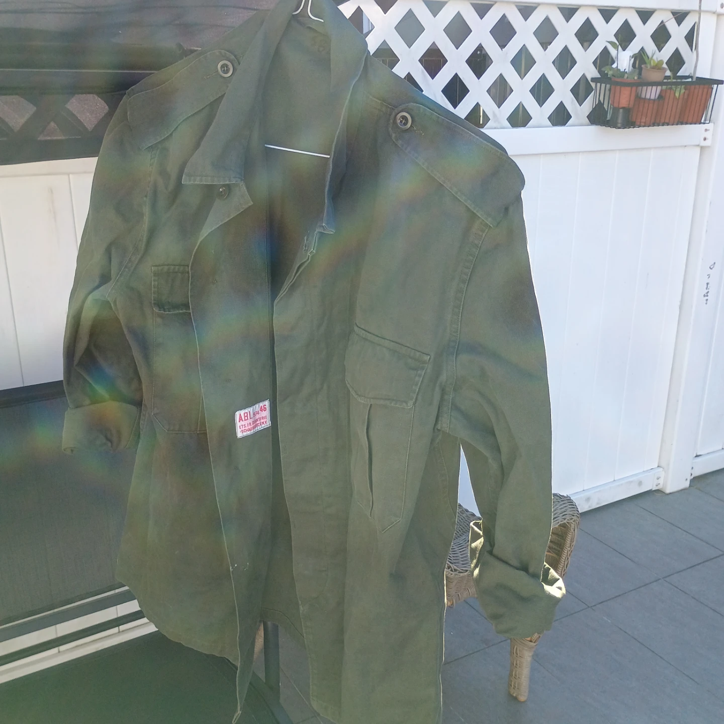 Vintage Belgian Army Field Jacket - photo 2