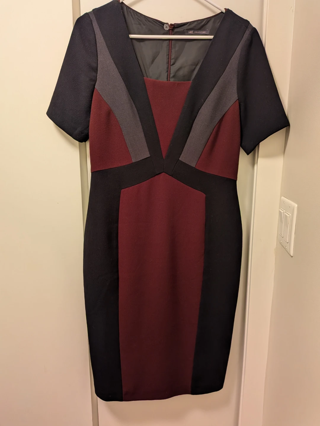 M&S Collection Colour-Block Dress