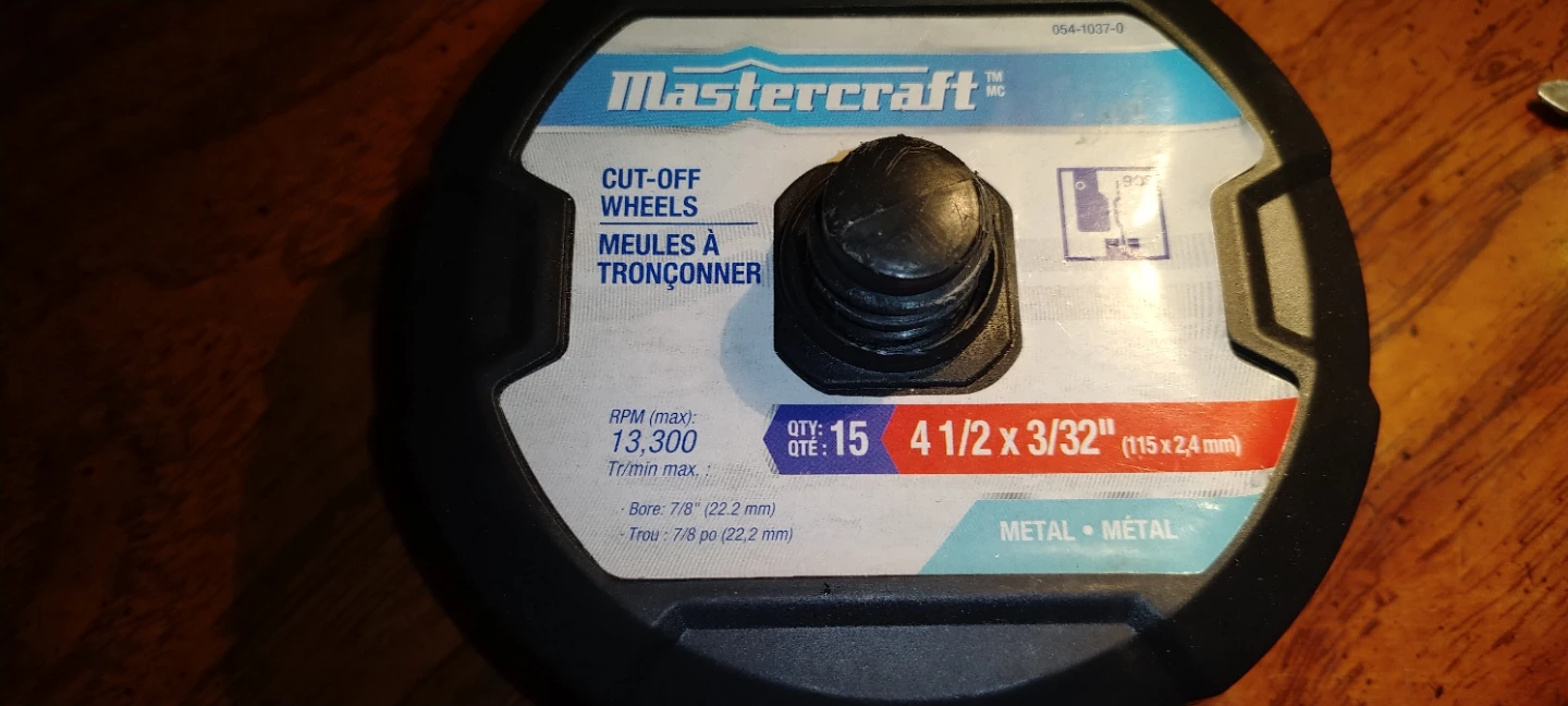 Mastercraft Cut-Off Wheels 15 Pack