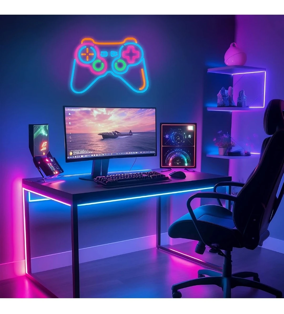 Game Controller Neon Sign...New - photo 2