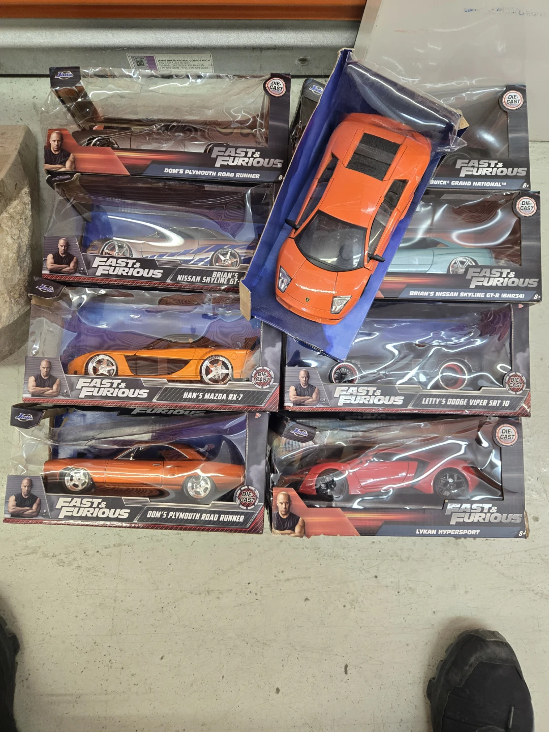 Jada Fast & Furious Die-Cast Car Collection