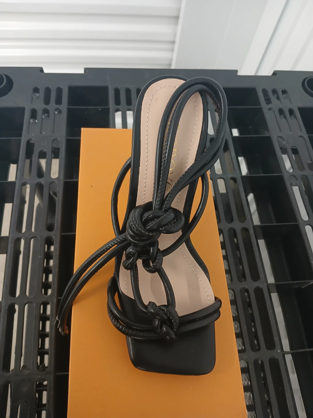 Dobovo Black Heeled Sandals - photo 2