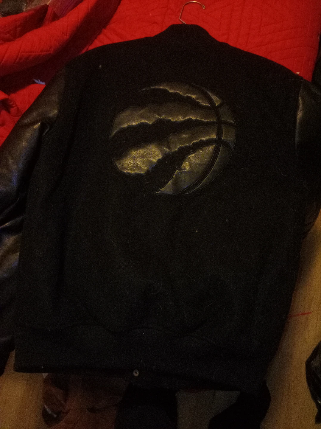 Toronto Raptors Black Varsity Jacket - photo 2