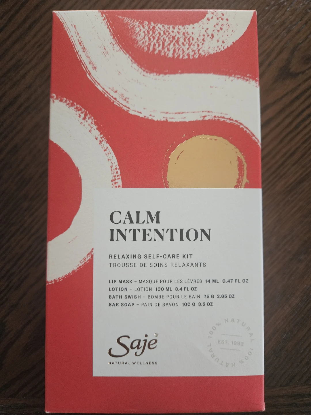 Saje Calm Intention Relaxing Self-Care Kit
