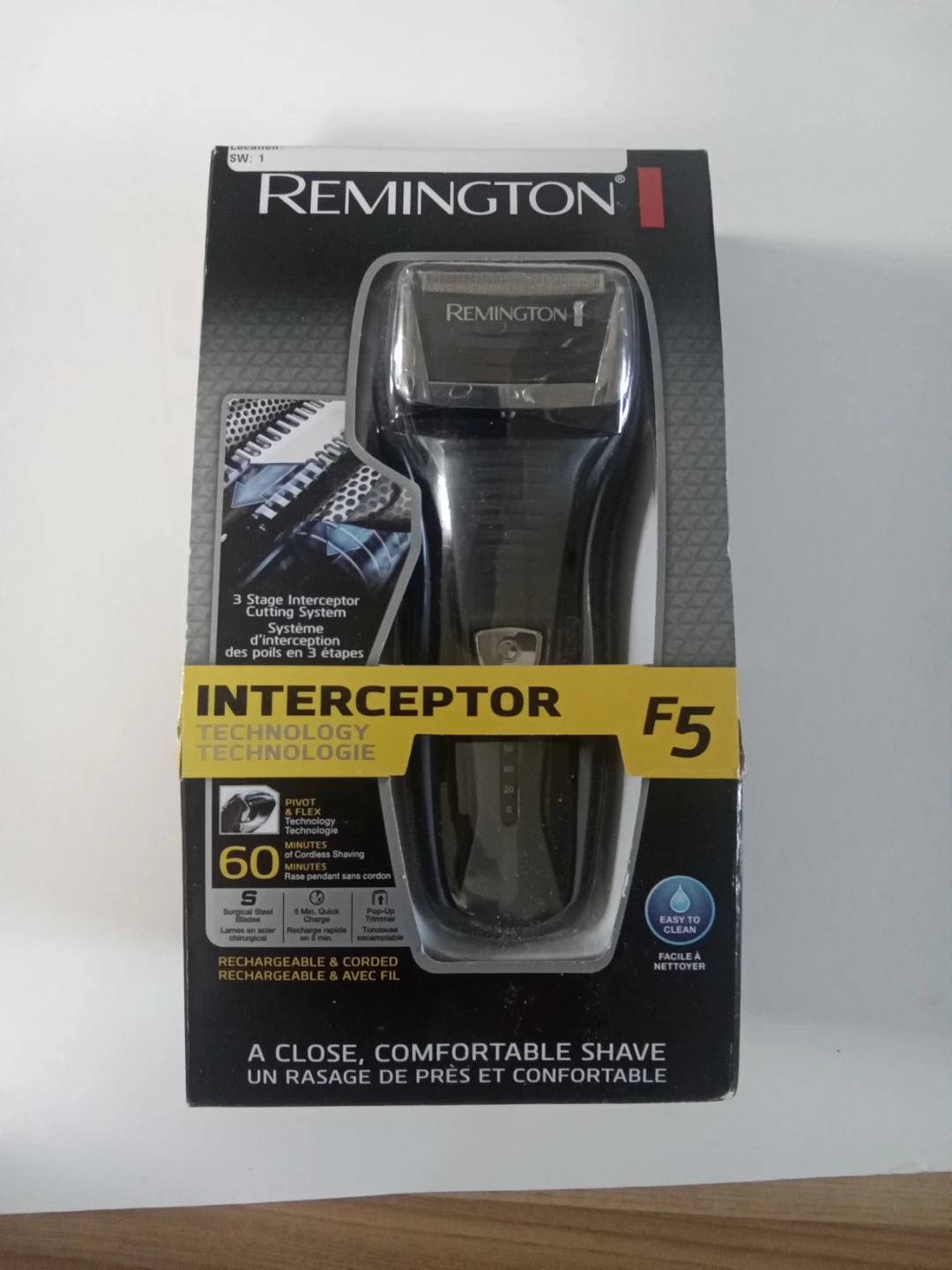 Remington F5 Interceptor Electric Shaver